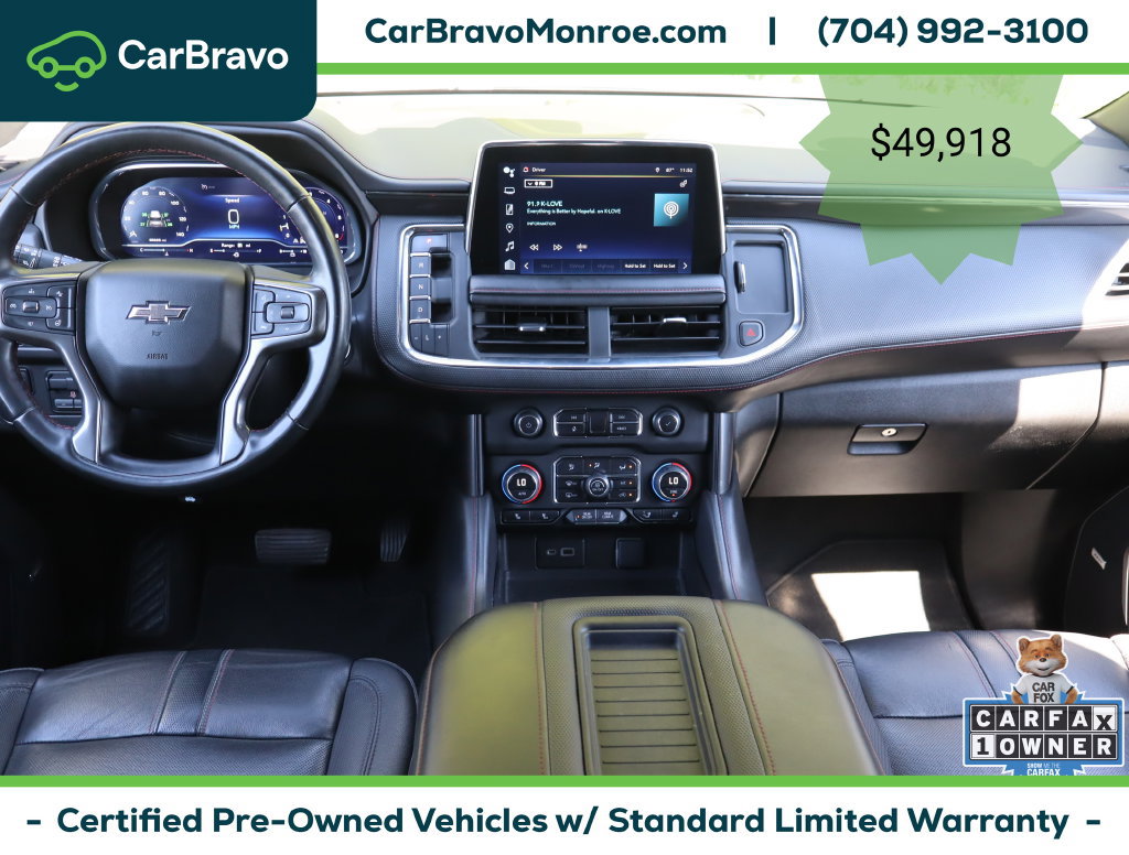 Certified 2023 Chevrolet Tahoe RST w/ Luxury Package AWD/4WD image 19