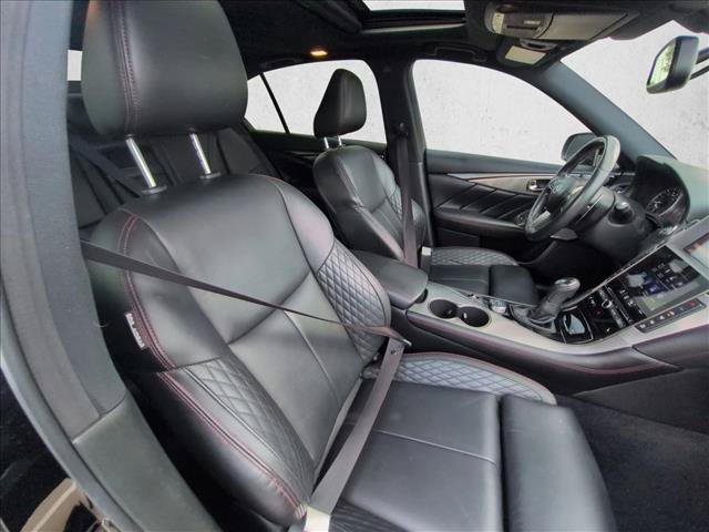 Used 2019 INFINITI Q50 Red Sport 400 w/ Sensory Package RWD image 20