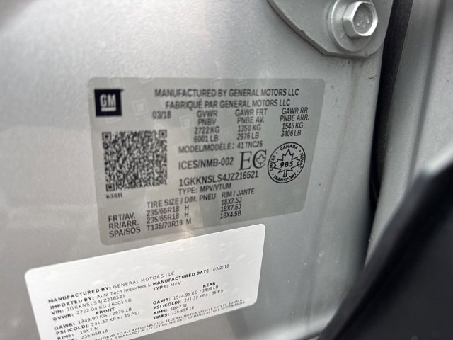 Used 2018 GMC Acadia SLE image 29