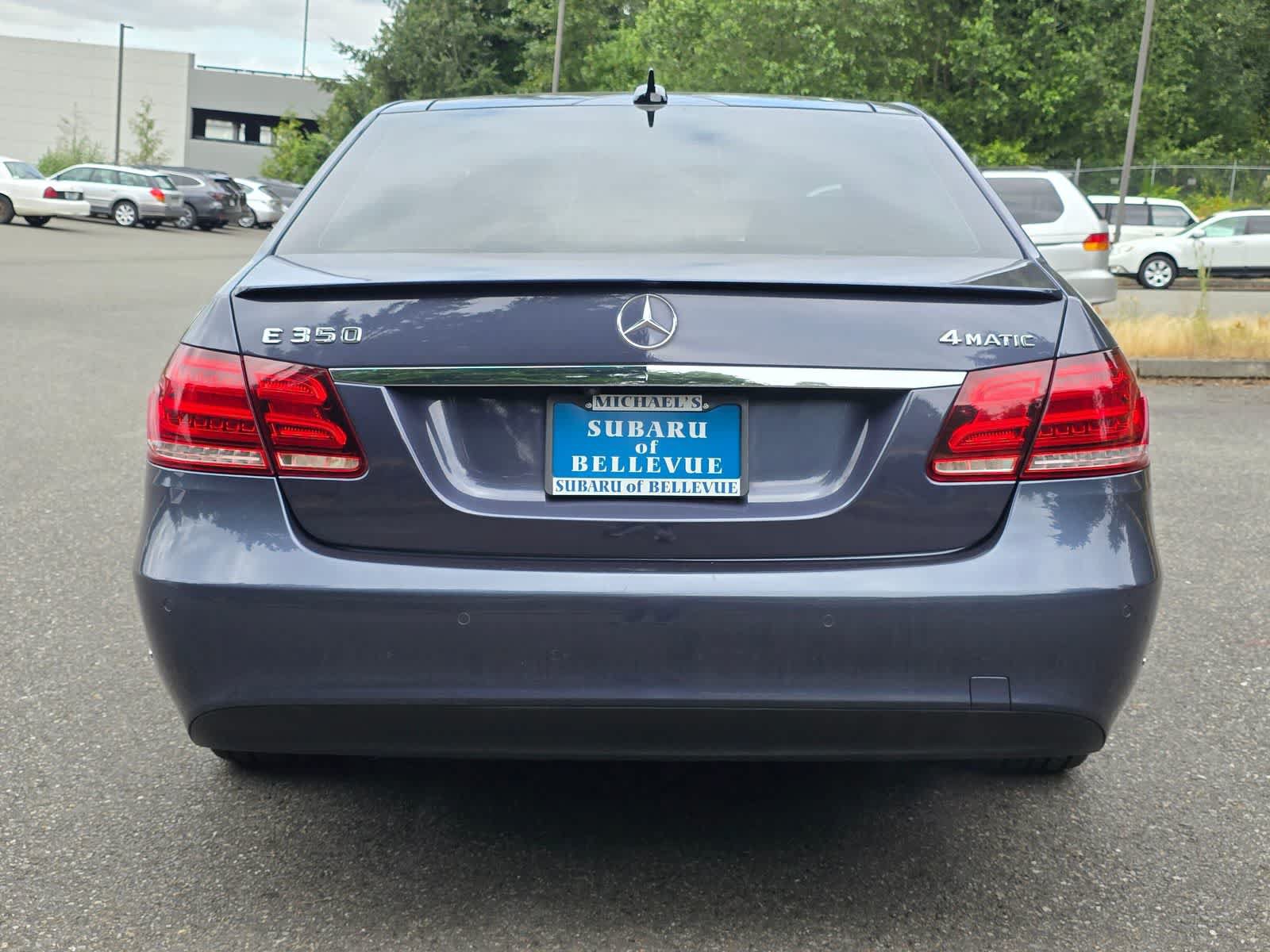 Used 2014 Mercedes-Benz E 350 4MATIC Sedan image 4