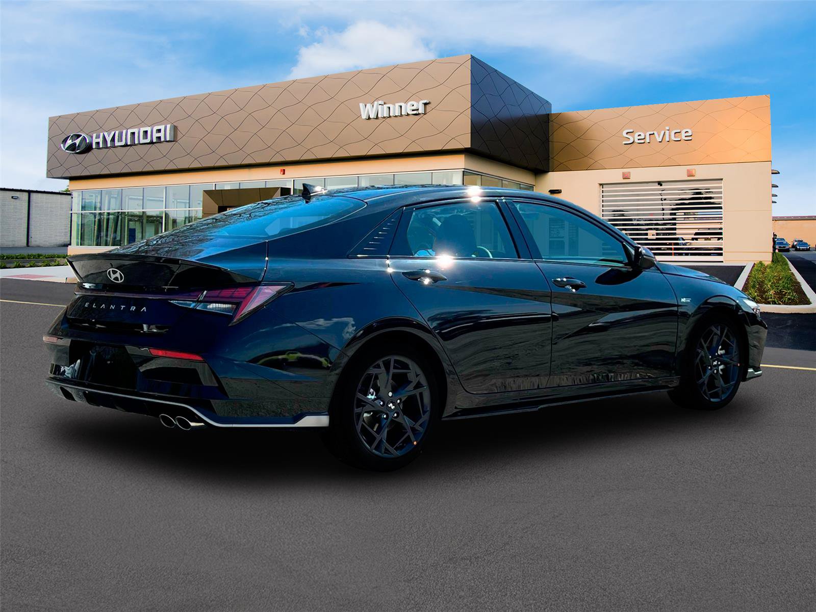New 2025 Hyundai Elantra N Line FWD image 8