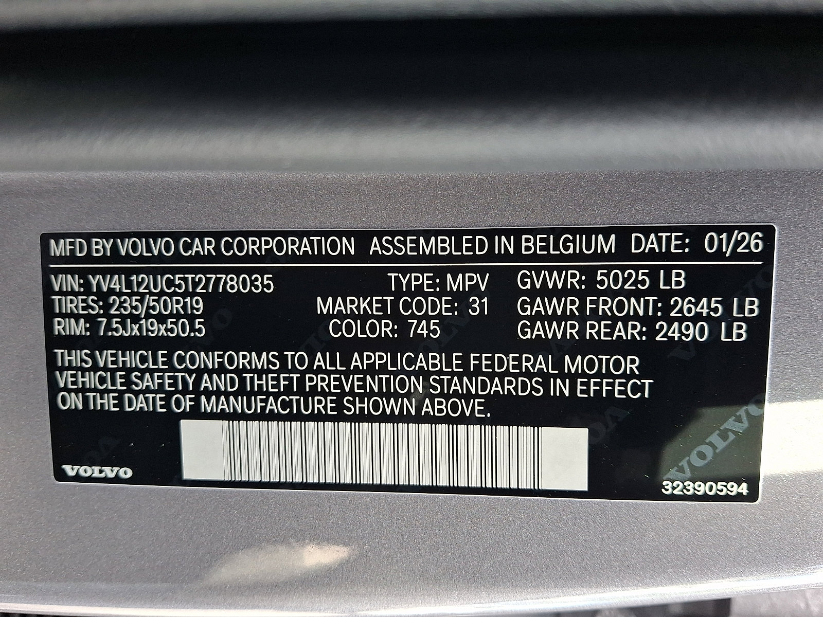 New 2026 Volvo XC40 B5 Plus w/ Climate Package AWD/4WD image 13