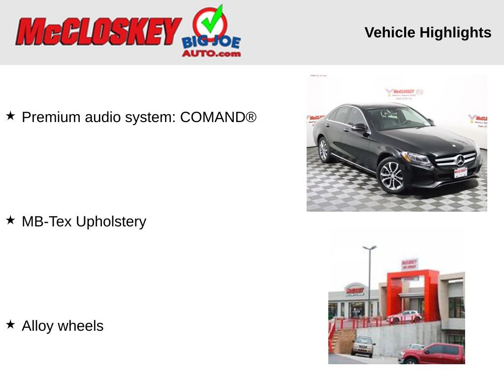 Used 2016 Mercedes-Benz C 300 4MATIC Sedan image 2