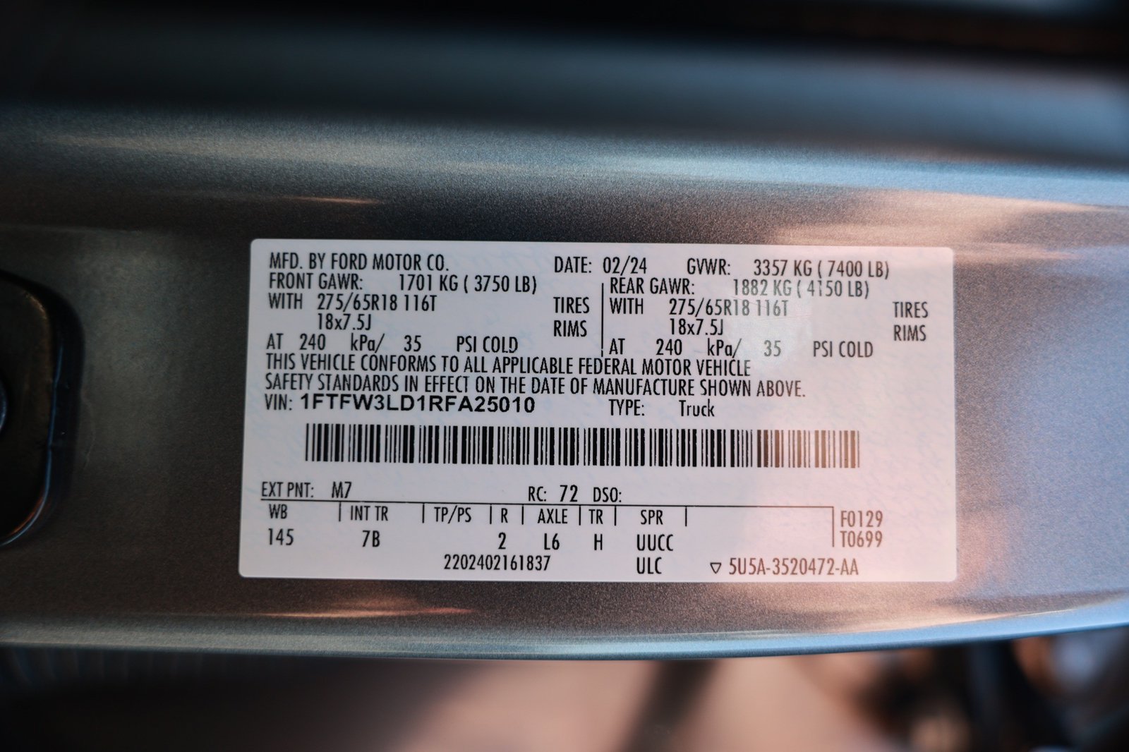 Used 2024 Ford F150 XLT w/ Mobile Office Package AWD/4WD image 33