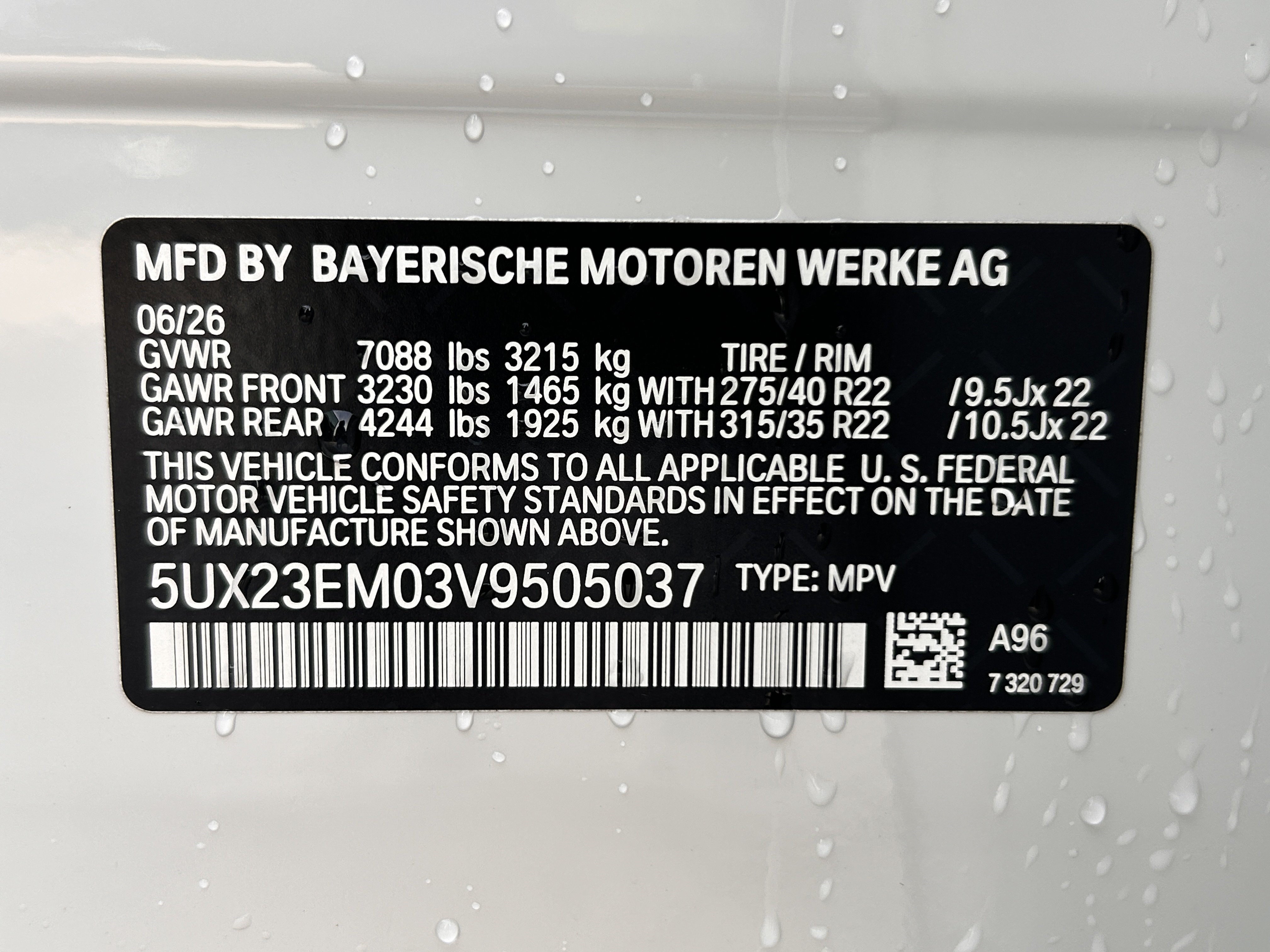 Used 2027 BMW X7 xDrive40i w/ M Sport Package AWD/4WD image 38