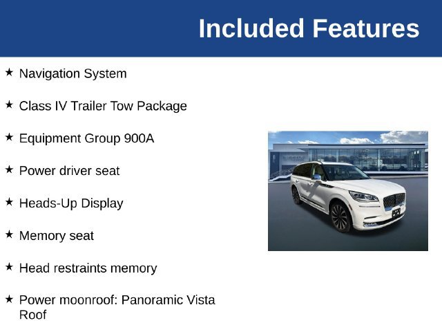 Used 2021 Lincoln Aviator Black Label Grand Touring w/ Class IV Trailer Tow Package AWD/4WD image 5