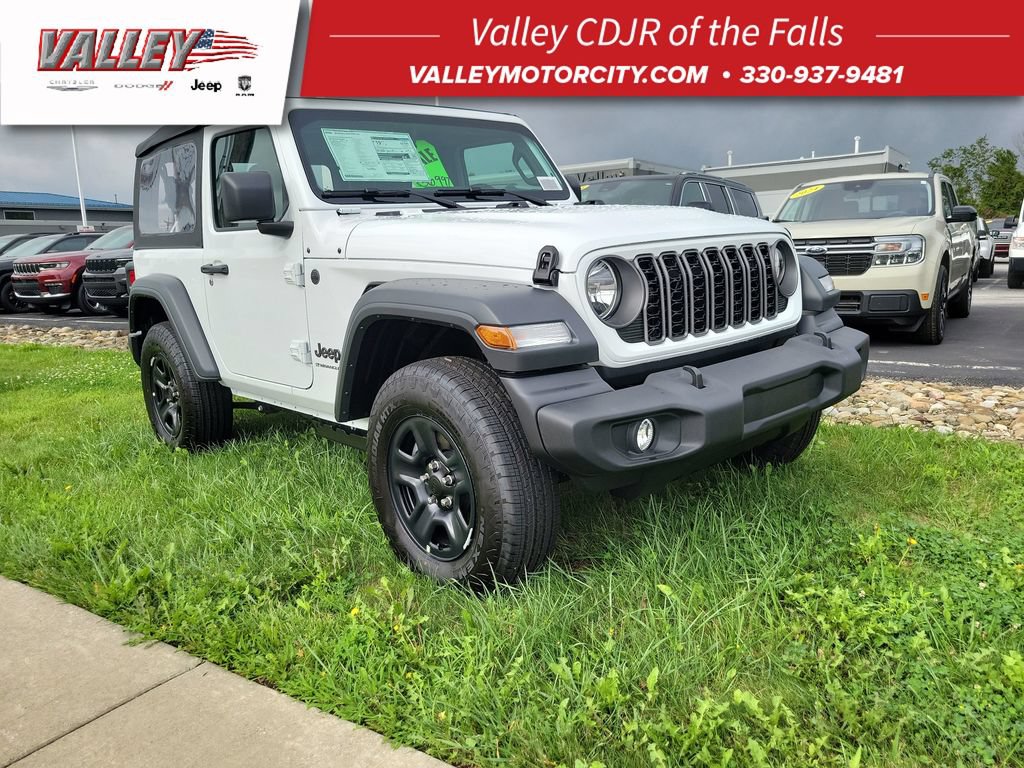 New 2026 Jeep Wrangler Sport AWD/4WD 360° Tour