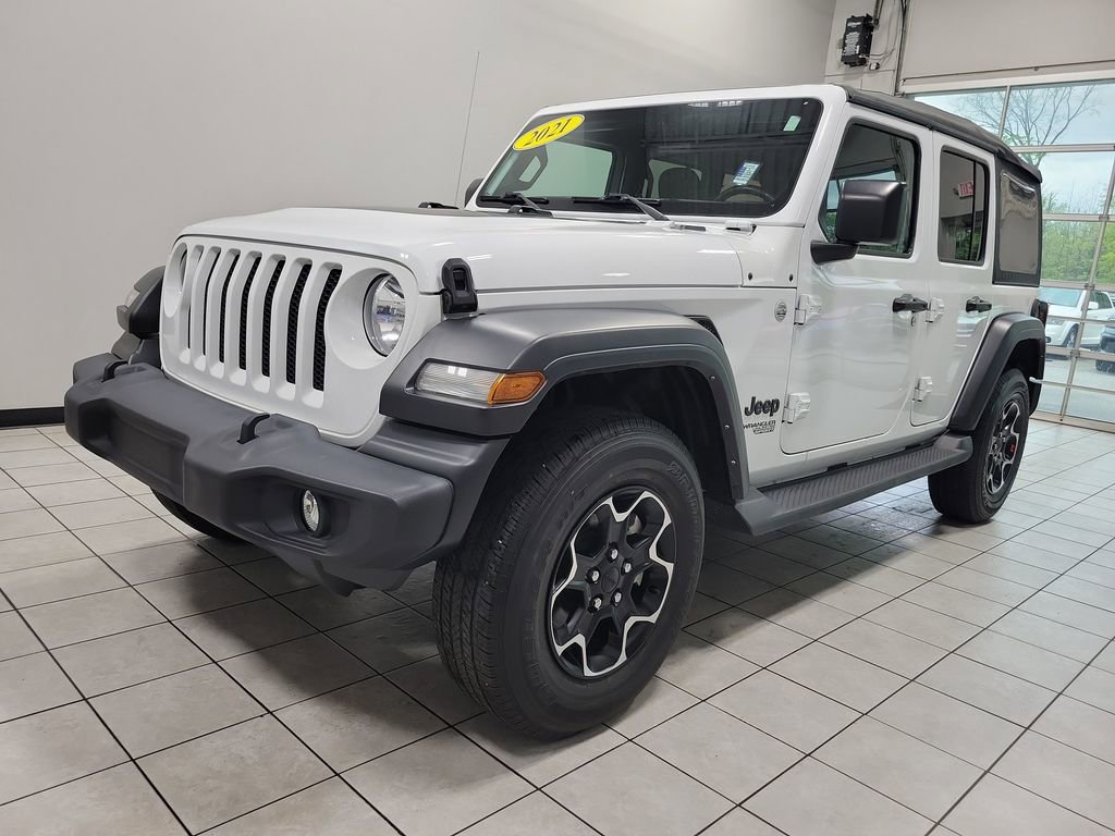 Certified 2021 Jeep Wrangler Unlimited Sport AWD/4WD image 6