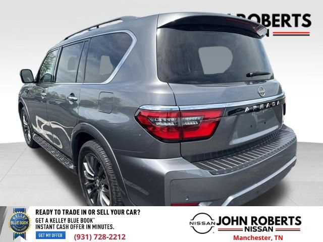 Used 2024 Nissan Armada Platinum w/ Captain's Chairs Package image 3