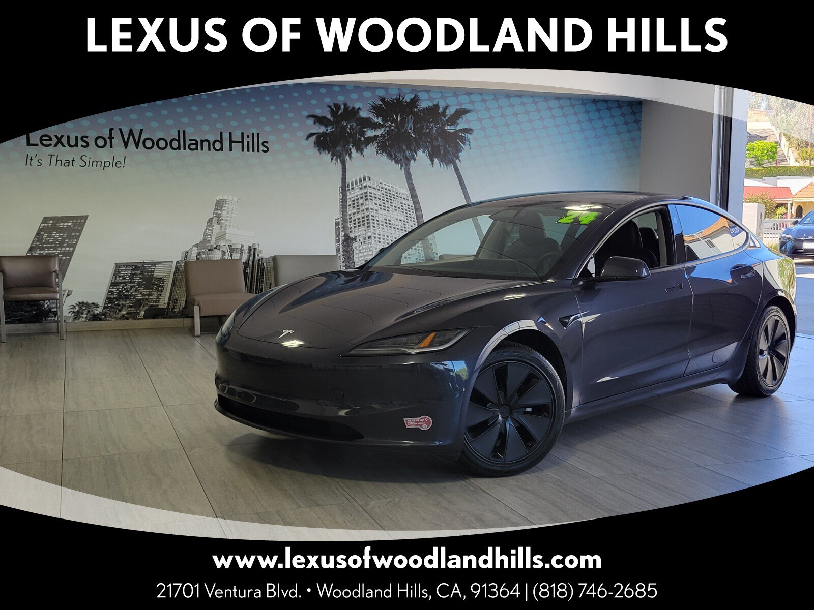 Used 2024 Tesla Model 3 Standard Range RWD image 1