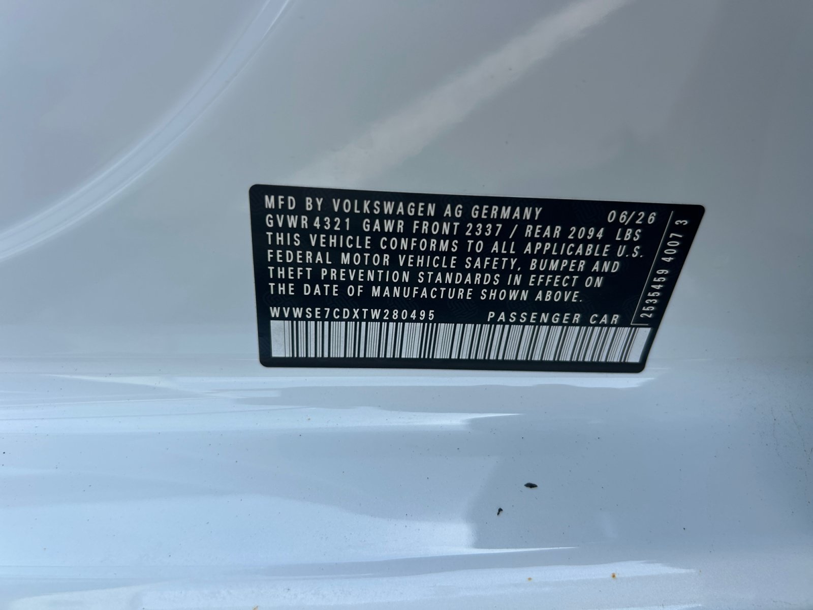 New 2026 Volkswagen Golf SE FWD image 24