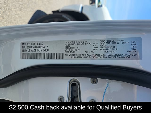 New 2026 RAM 2500 Big Horn RWD image 30