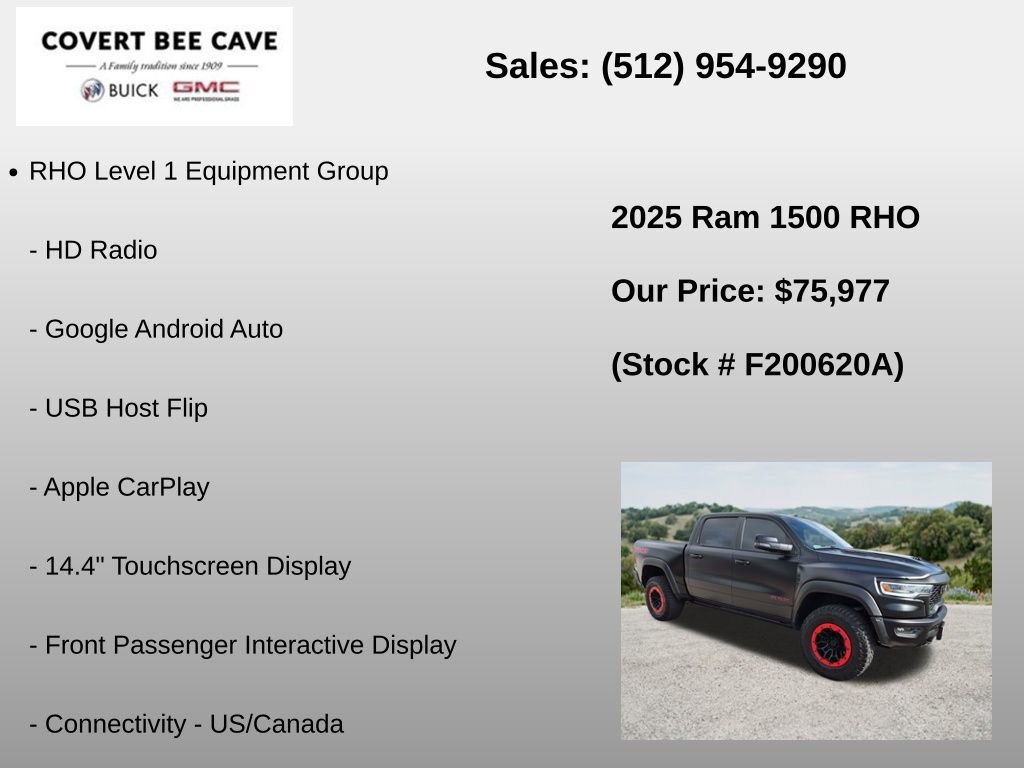 Used 2025 RAM 1500 RHO w/ RHO Level 1 Equipment Group AWD/4WD image 24