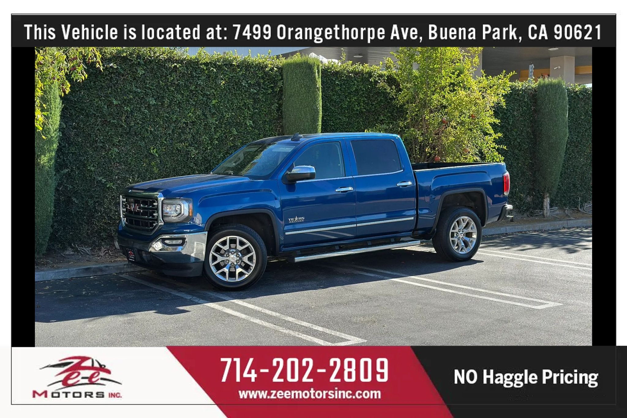 Used 2017 GMC Sierra 1500 SLT w/ Texas SLT Premium Package RWD image 14