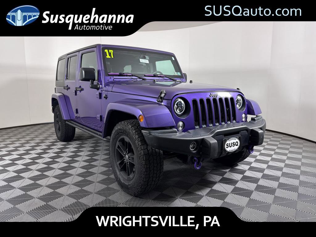 Used 2017 Jeep Wrangler Unlimited Sahara