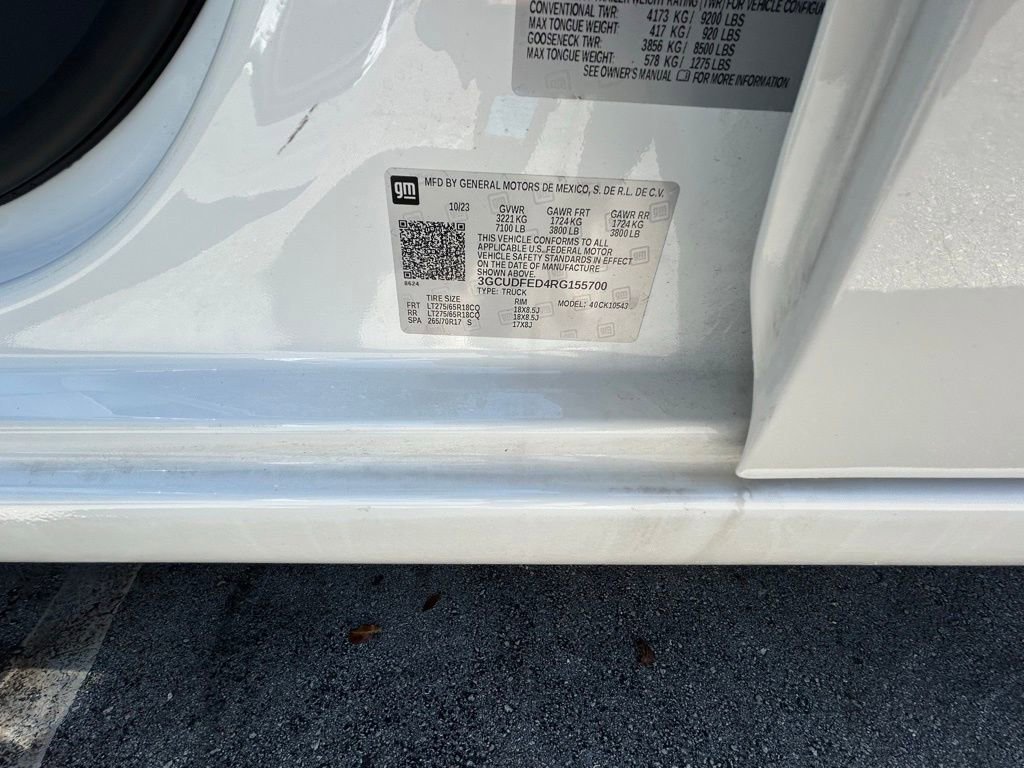 Used 2024 Chevrolet Silverado 1500 LT Trail Boss image 54