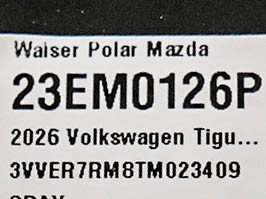 Used 2026 Volkswagen Tiguan SE AWD/4WD image 30