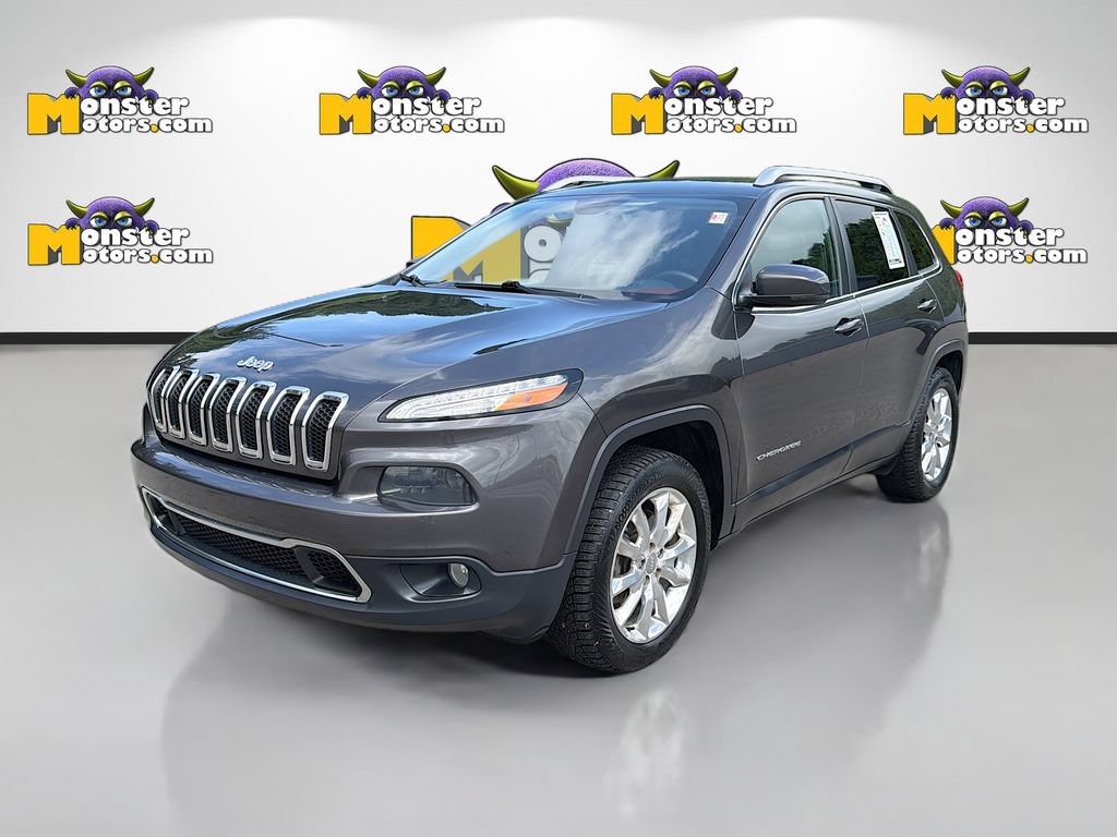 Used 2015 Jeep Cherokee Limited w/ Safetytec Group AWD/4WD image 1