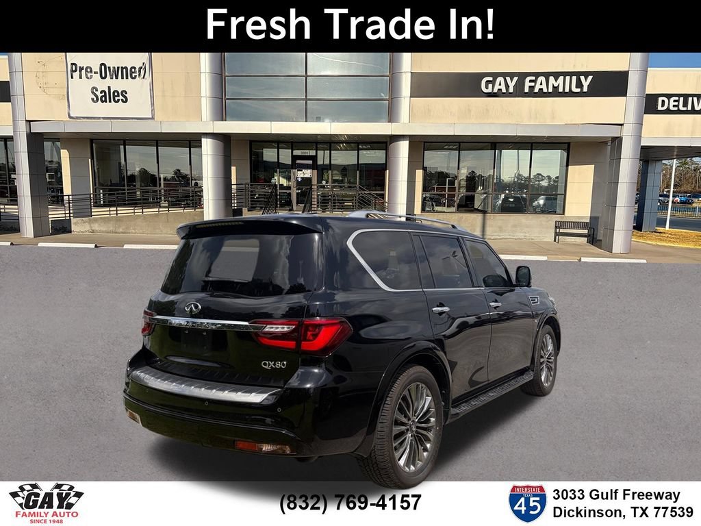 Used 2019 INFINITI QX80 Luxe w/ 22" Wheel Package AWD/4WD image 9
