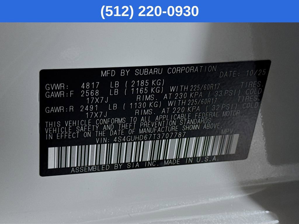 Certified 2026 Subaru Crosstrek 2.0i Premium AWD/4WD image 41