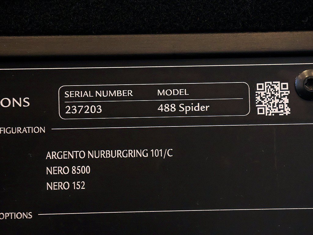 Certified 2018 Ferrari 488 Spider RWD image 97