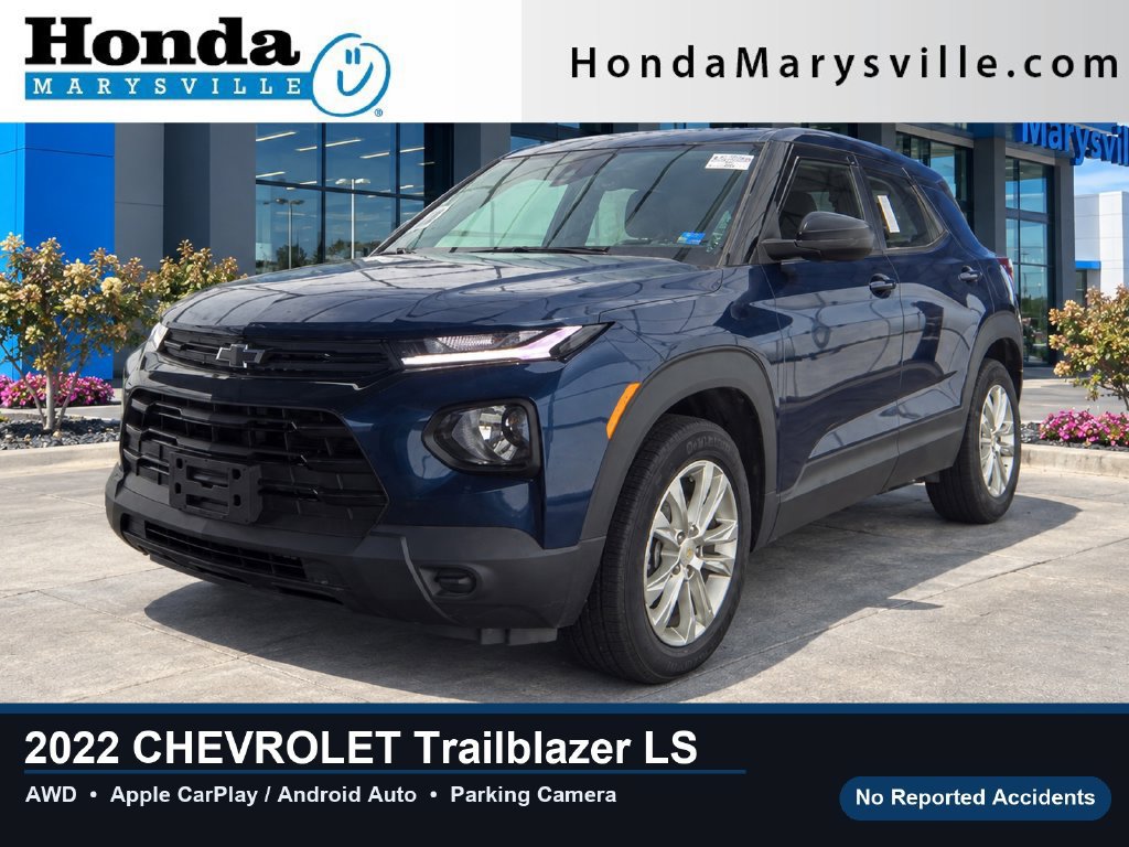 Used 2022 Chevrolet TrailBlazer LS w/ LPO, Blackout Package AWD/4WD image 1