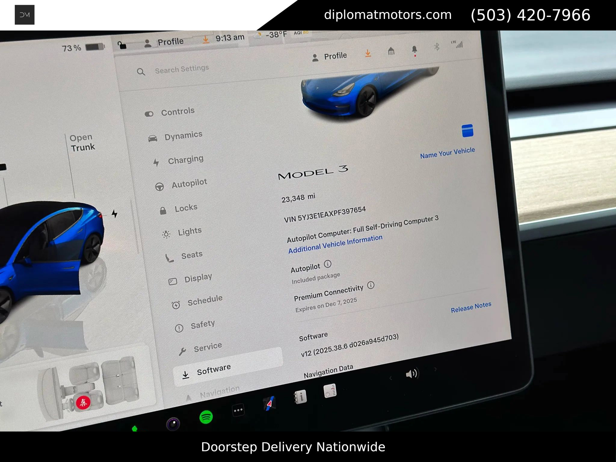 Used 2023 Tesla Model 3 Standard Range image 24