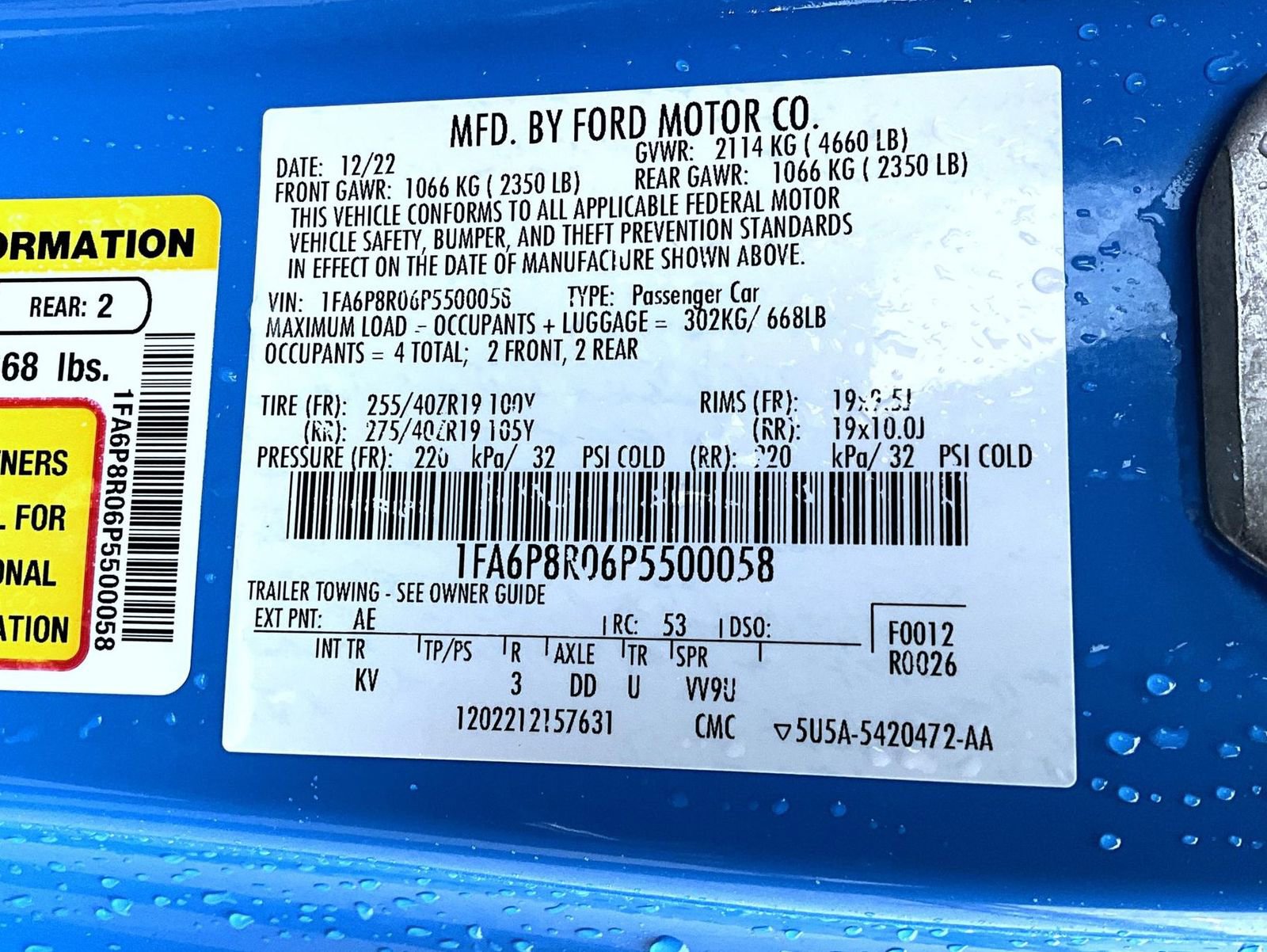 Used 2023 Ford Mustang Mach 1 w/ Equipment Group 700A image 26