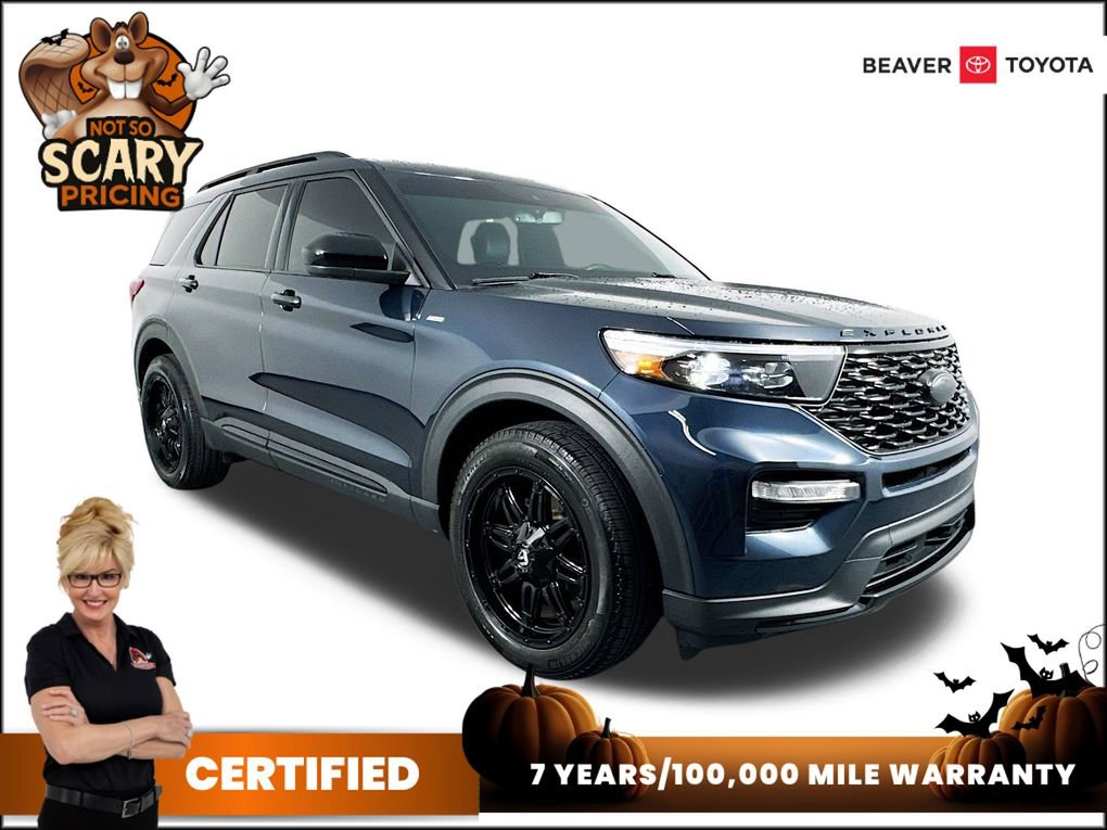 Used 2024 Ford Explorer ST-Line w/ Class IV Trailer Tow Package