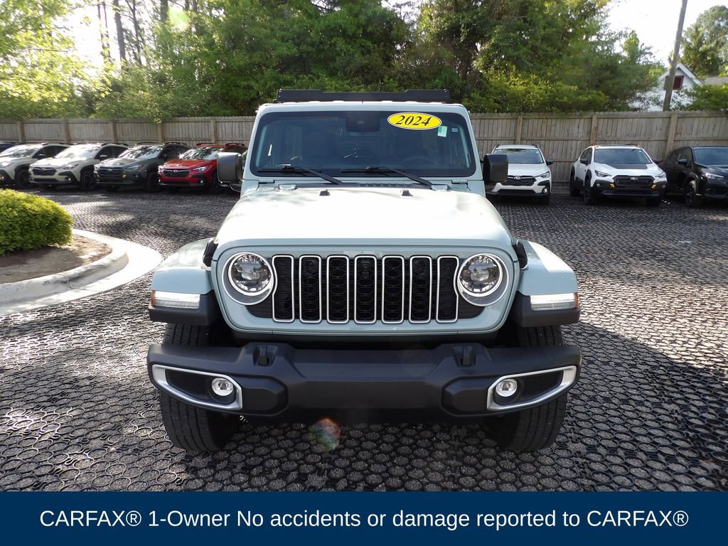 Used 2024 Jeep Wrangler Sahara w/ Technology Group AWD/4WD image 2