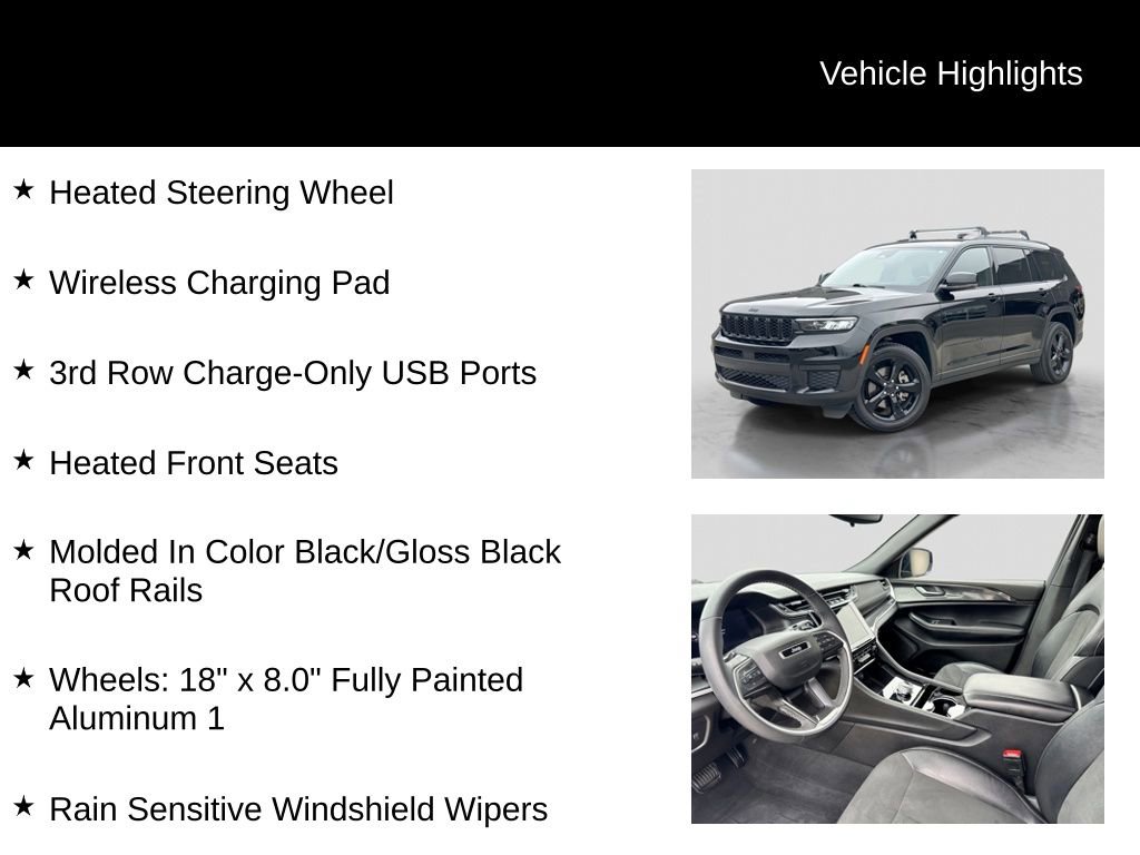 Used 2023 Jeep Grand Cherokee L Laredo AWD/4WD image 31