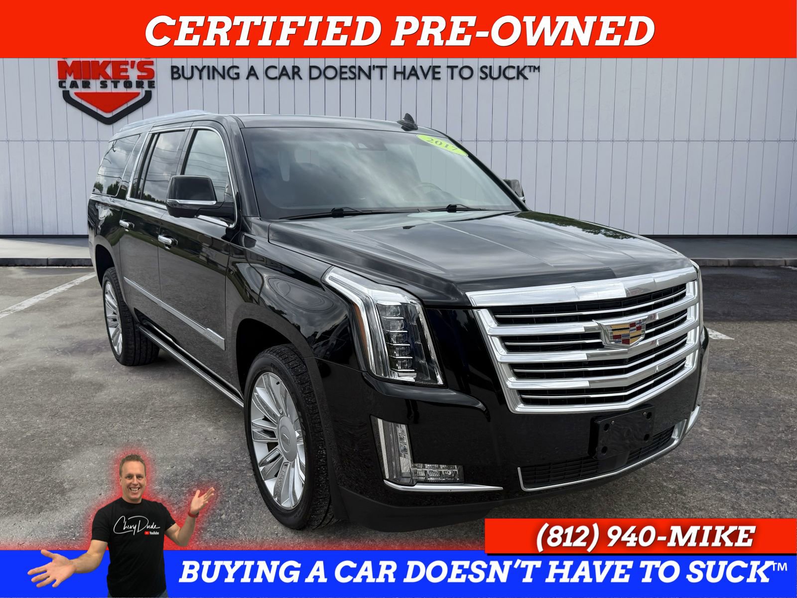 Used 2017 Cadillac Escalade ESV Platinum AWD/4WD image 10