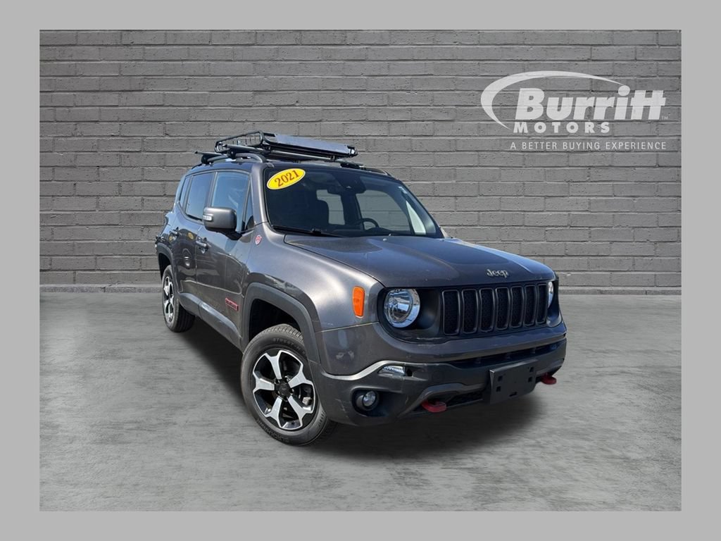 Used 2021 Jeep Renegade Trailhawk AWD/4WD image 1