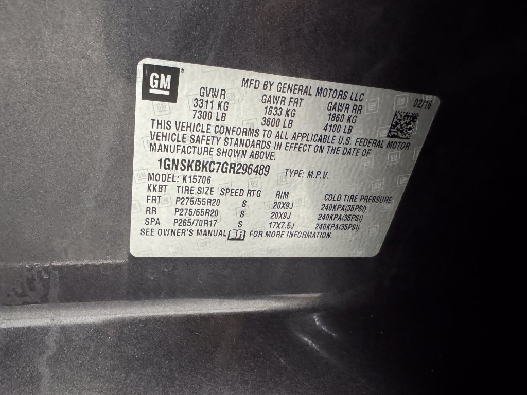 Used 2016 Chevrolet Tahoe LT AWD/4WD image 37