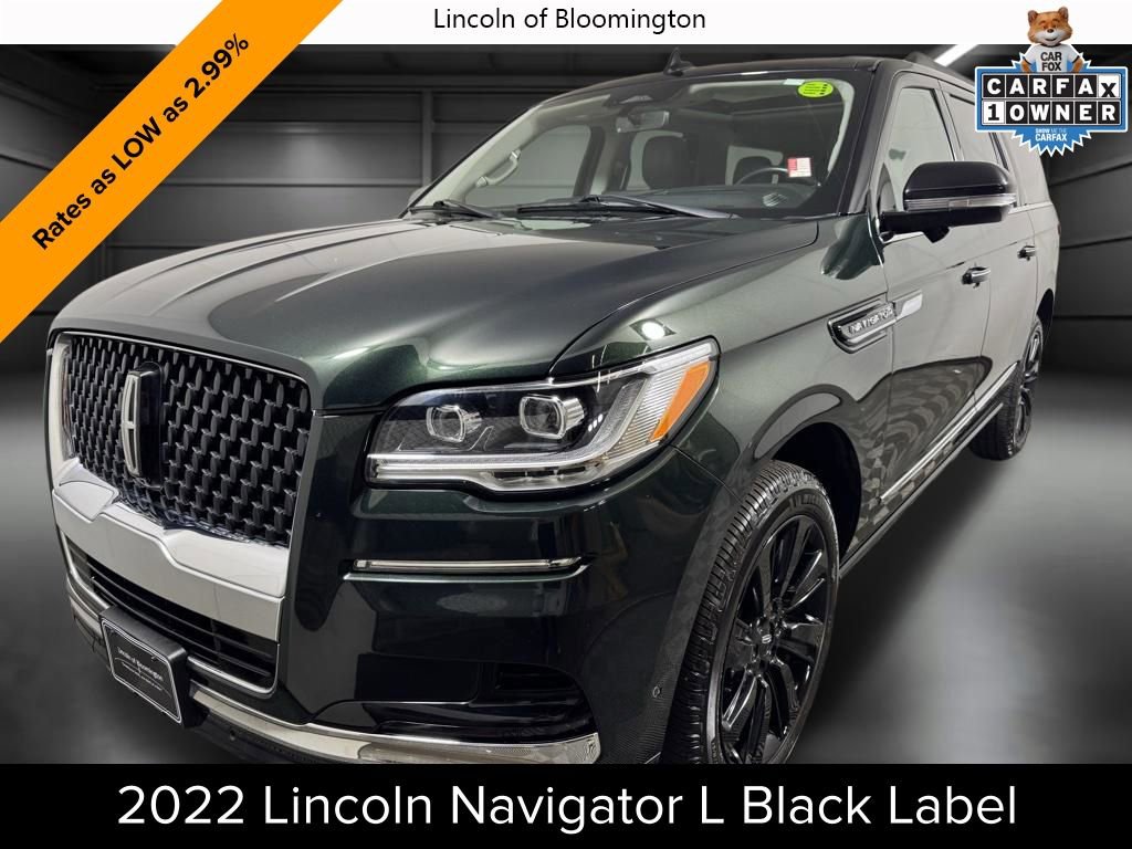 Certified 2022 Lincoln Navigator L Black Label