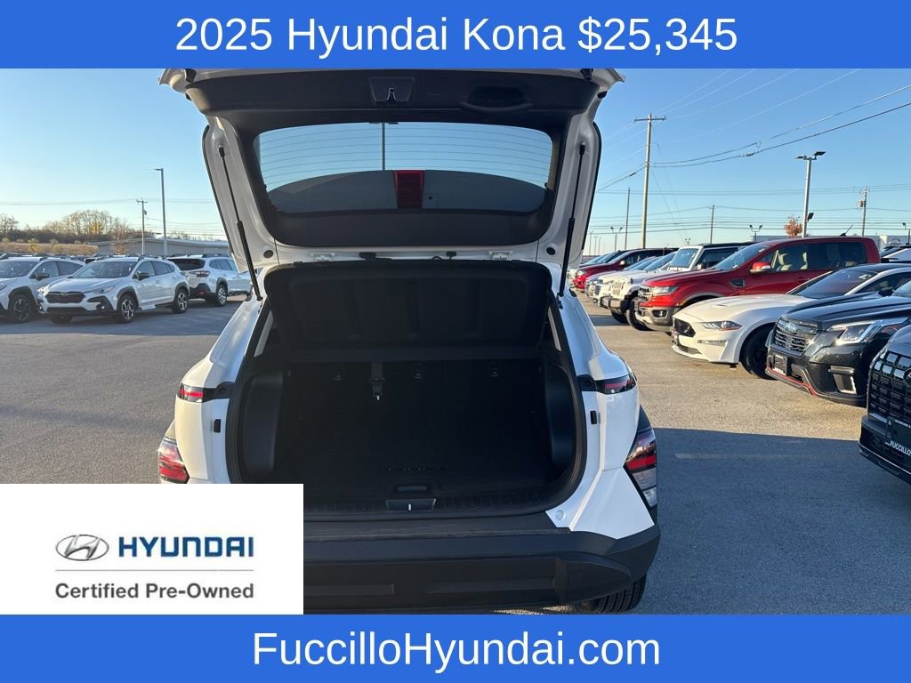 Certified 2025 Hyundai Kona SEL image 9