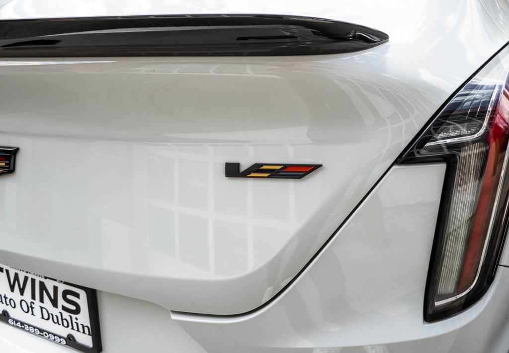 Used 2022 Cadillac CT4 V w/ Navigation Package RWD image 39
