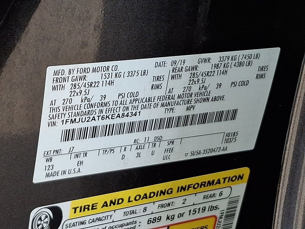 Used 2019 Ford Expedition Limited w/ Equipment Group 303A image 28