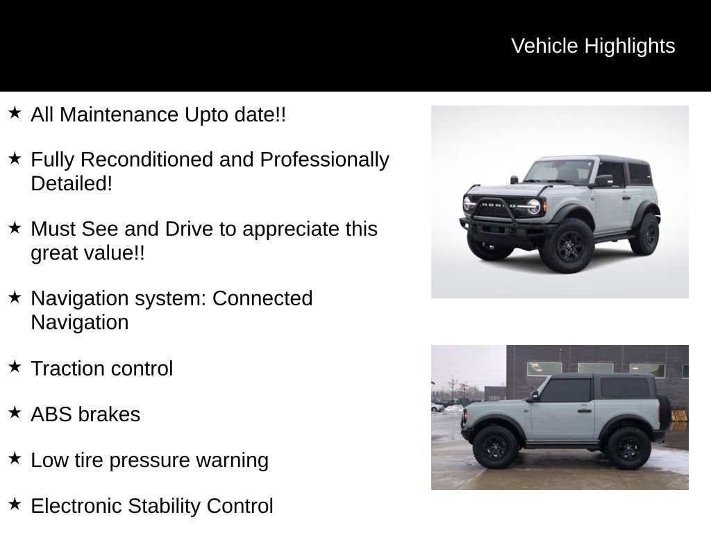 Used 2023 Ford Bronco Wildtrak image 21