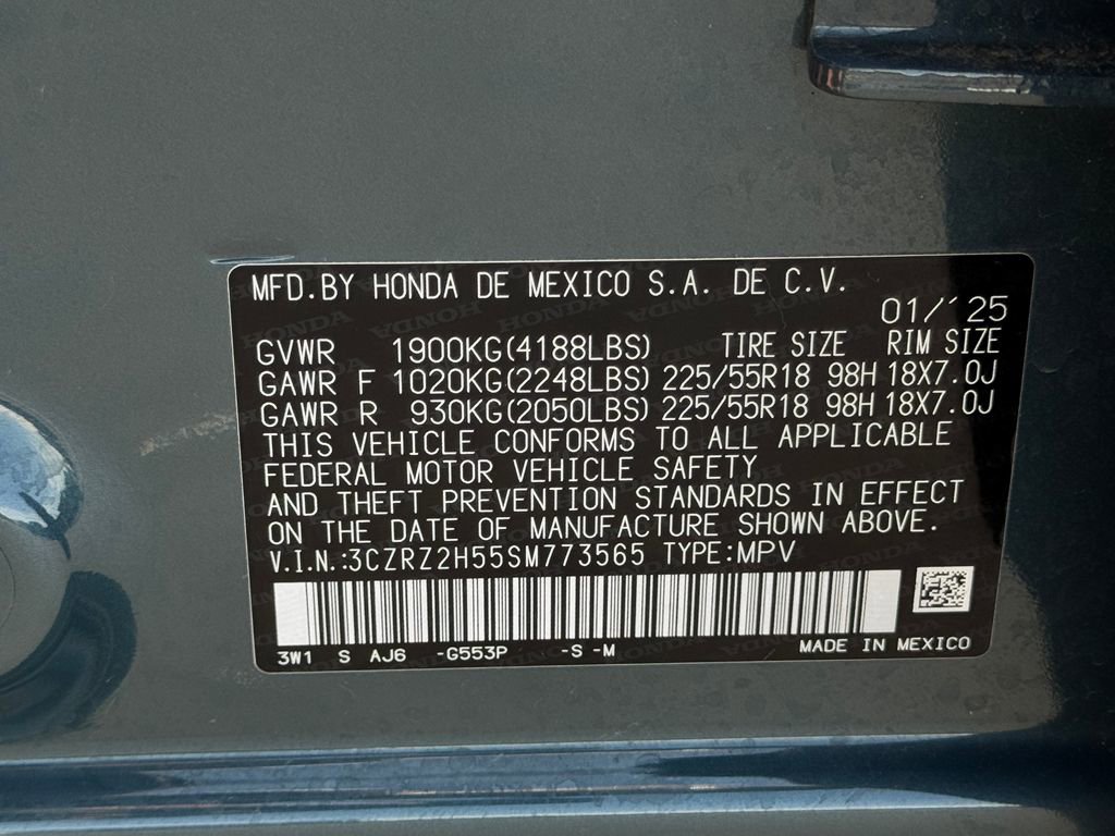 Used 2025 Honda HR-V Sport image 33