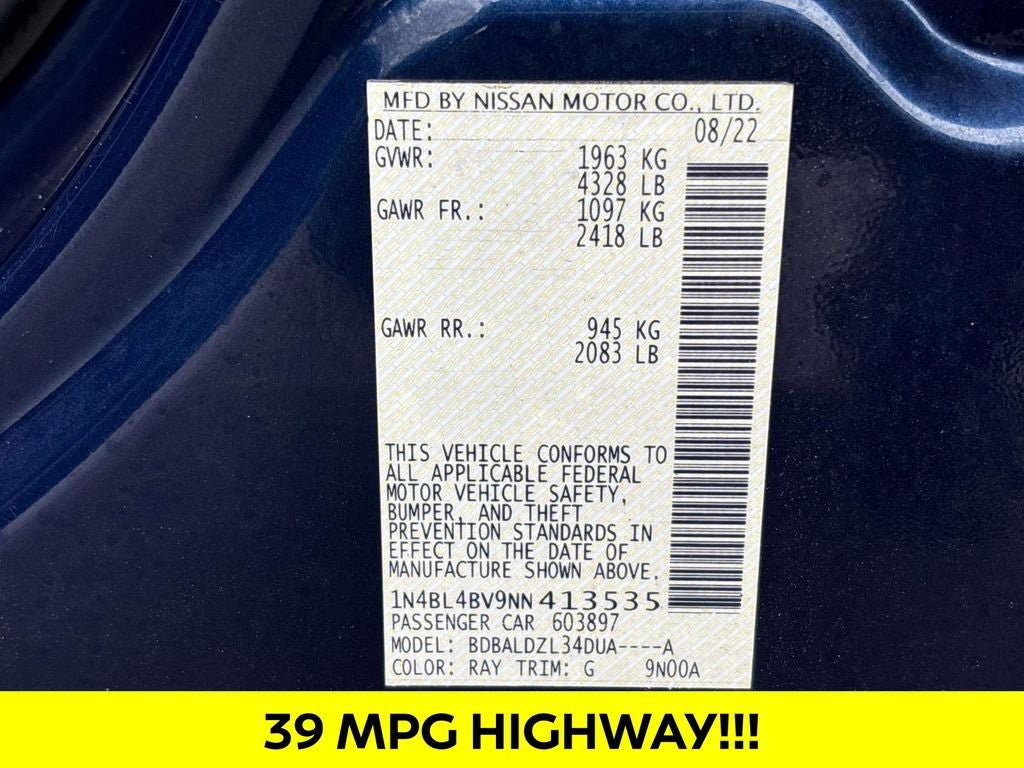 Used 2022 Nissan Altima 2.5 S FWD image 31