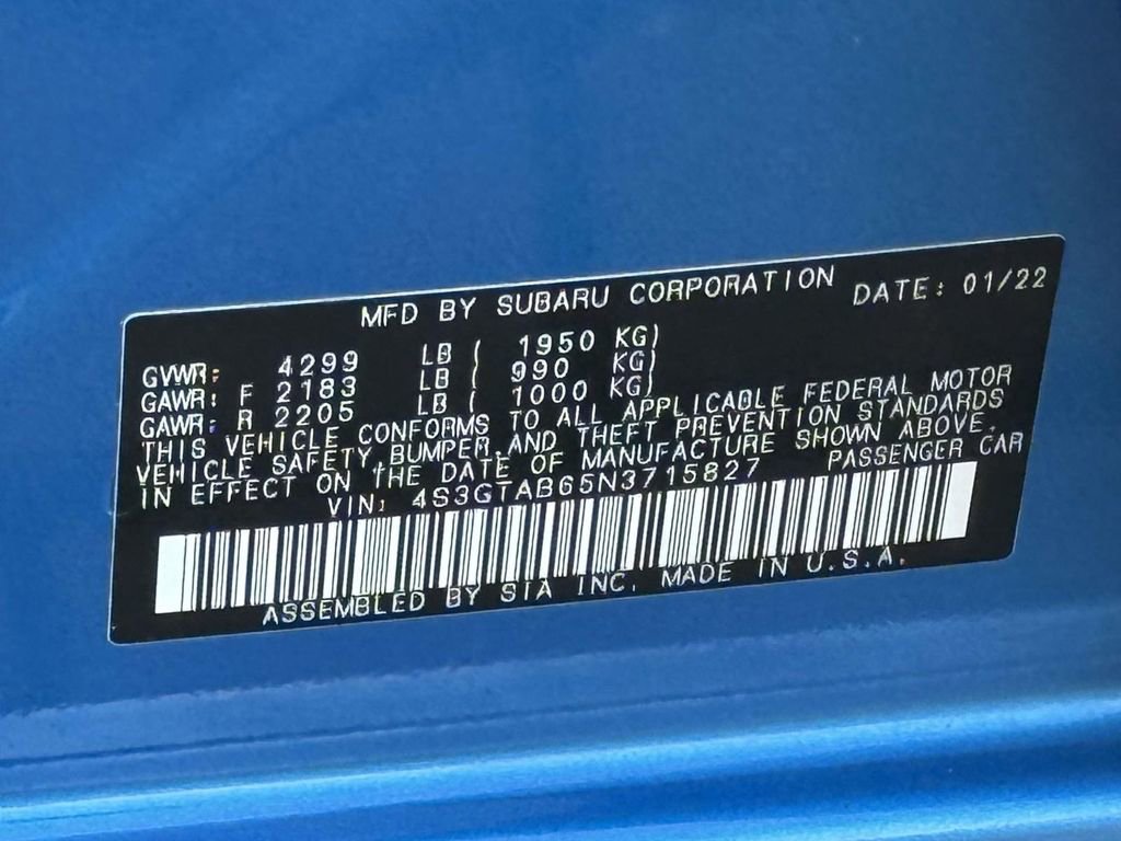 Used 2022 Subaru Impreza 2.0i image 29