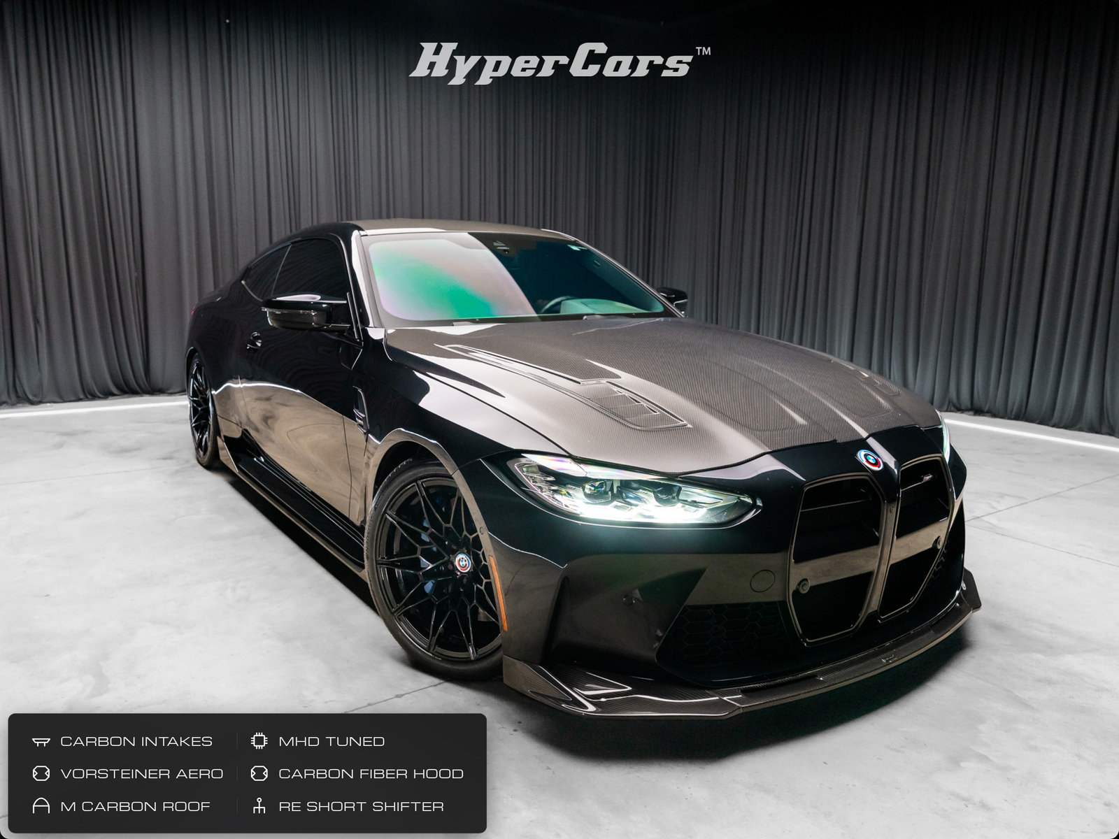 Used 2023 BMW M4 Coupe w/ Parking Assistance Package RWD image 1