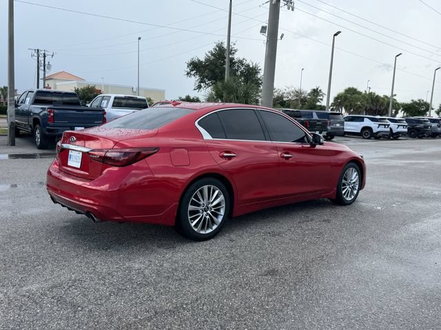 Used 2021 INFINITI Q50 Luxe w/ Cargo Package RWD image 5
