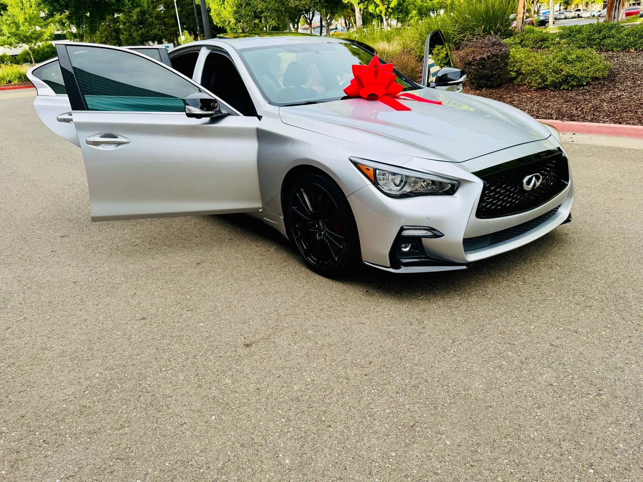 Used 2019 INFINITI Q50 Red Sport 400 RWD image 43
