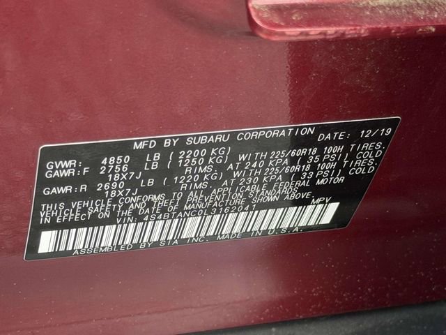 Used 2020 Subaru Outback Limited w/ Popular Package #2 image 25