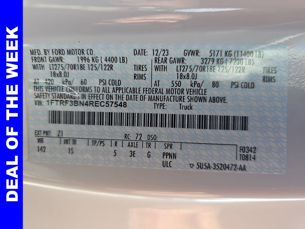 Used 2024 Ford F350 XL w/ STX Appearance Package image 42