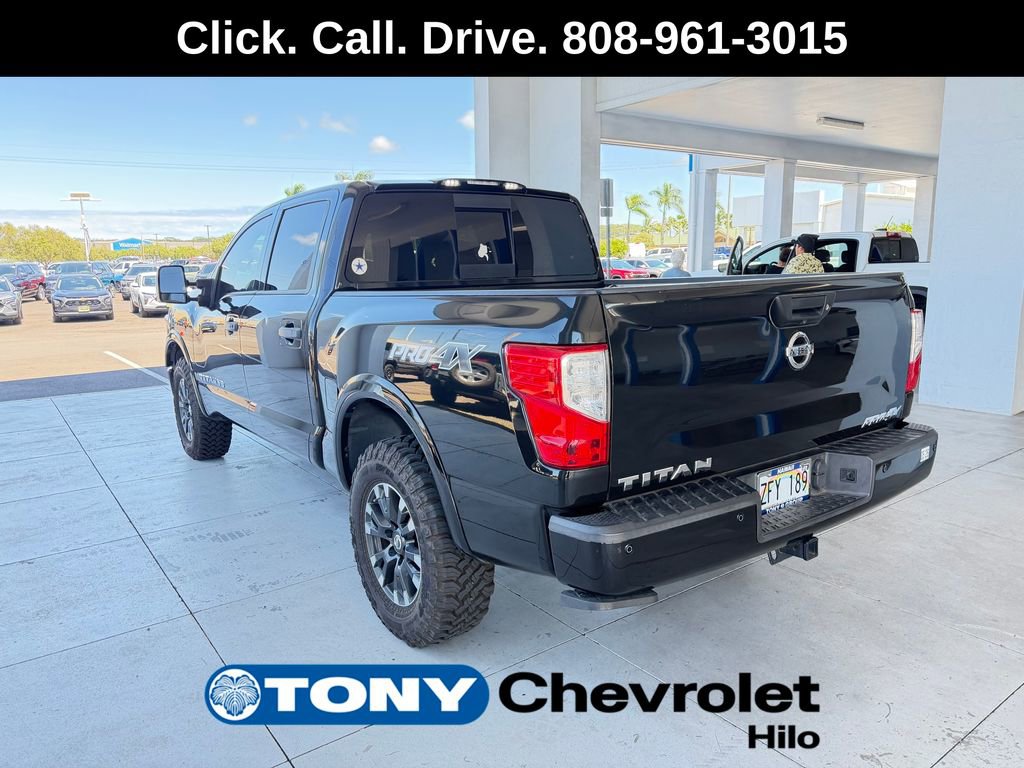 Used 2019 Nissan Titan PRO-4X w/ Pro-4x Utility Package AWD/4WD image 3
