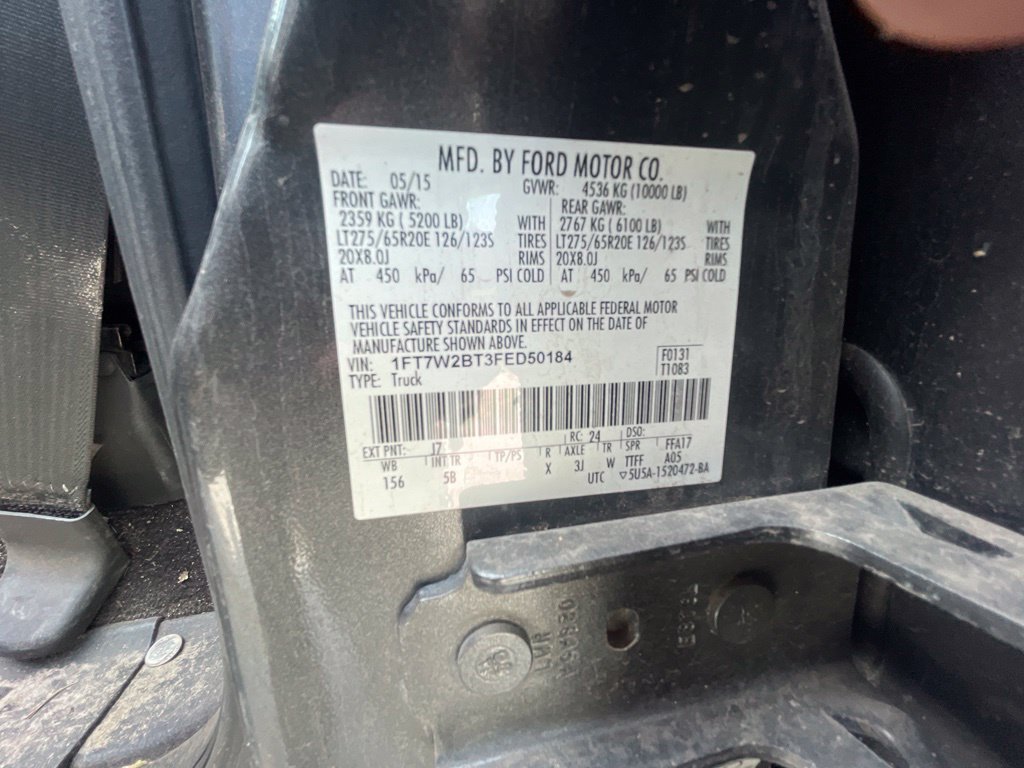 Used 2015 Ford F250 Lariat w/ Chrome Package AWD/4WD image 9