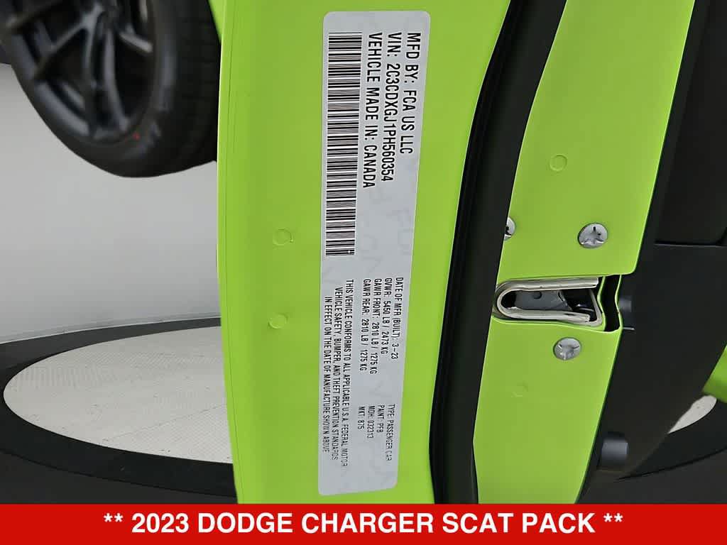 Used 2023 Dodge Charger Scat Pack w/ Daytona Edition Group RWD image 37